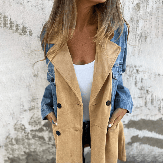 Sally® • Cappotto denim casual