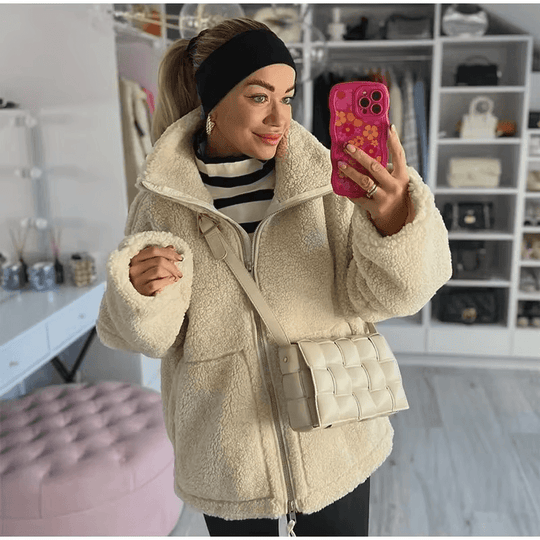 Verena® | Cappotto soffice a collo alto