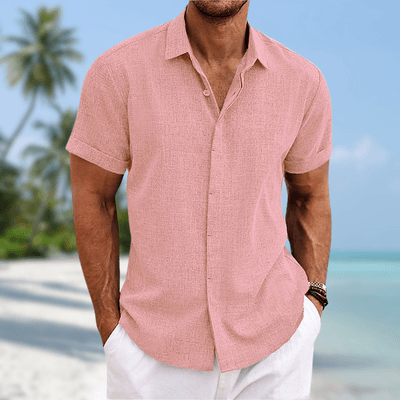 Alex® | Camicia casual in puro lino