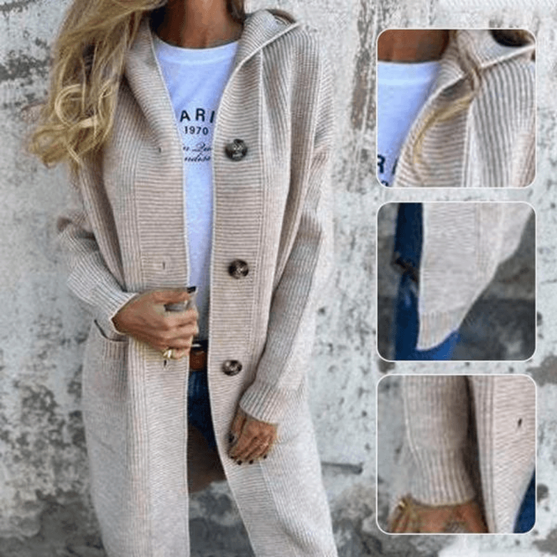 Nora® • Cardigan in cotone artigianale