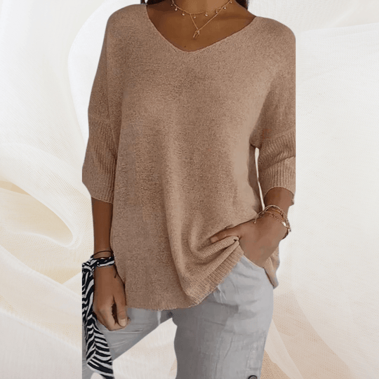 Lia® | Pullover autunnale in lana artigianale