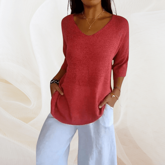 Lia® | Pullover autunnale in lana artigianale