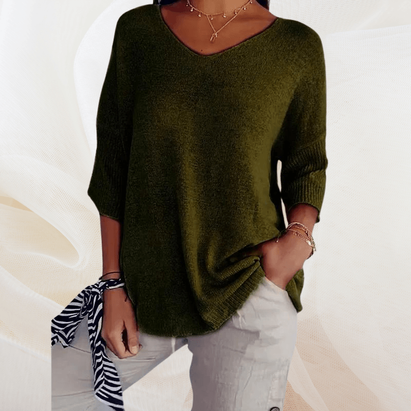 Lia® | Pullover autunnale in lana artigianale