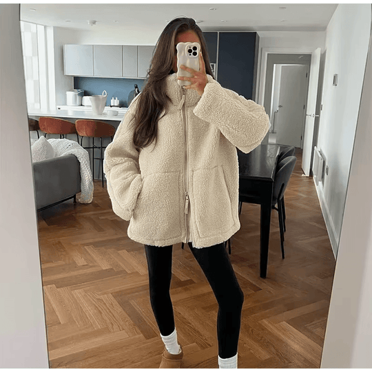 Verena® | Cappotto soffice a collo alto