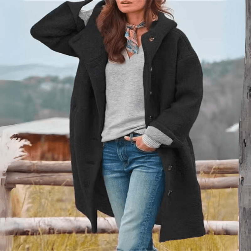 Levi® • Cappotto di lana con cappuccio