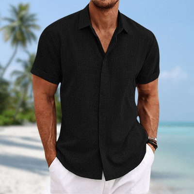 Alex® | Camicia casual in puro lino