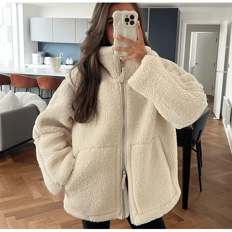 Verena® | Cappotto soffice a collo alto