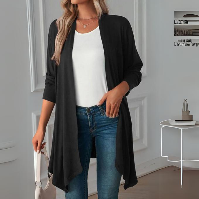 Selene® | Cardigan autunnale con girocollo