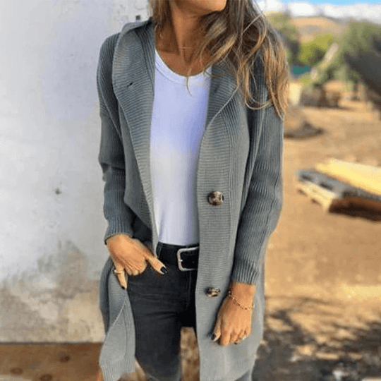 Nora® • Cardigan in cotone artigianale