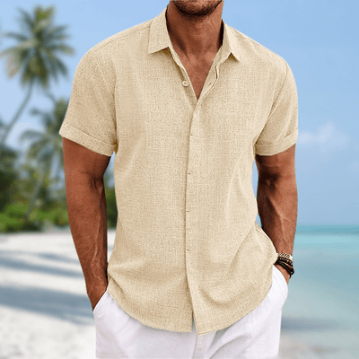 Alex® | Camicia casual in puro lino